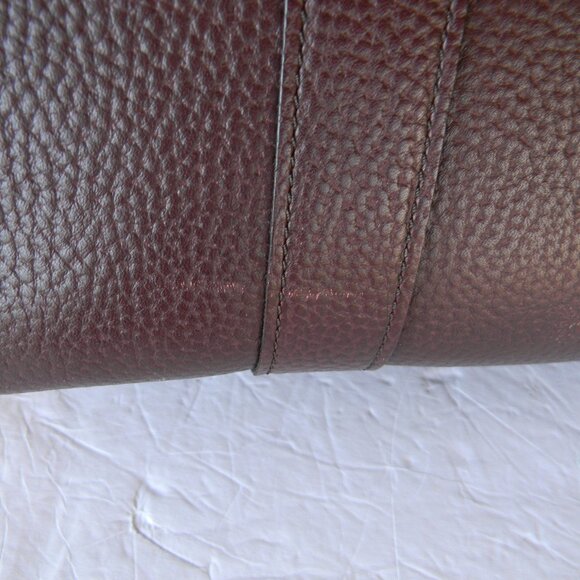 MULBERRY Zipped Bayswater LARGE OXBLOOD/BURGUNDY LEATHER SATCHEL/CROSSBODY - Picture 12 of 14